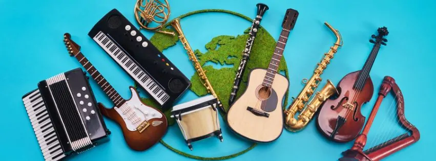 Instrumentos musicais ao redor do mundo
